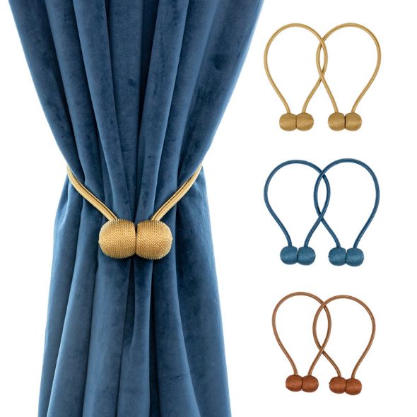 Curtain binding Curtain magnetic buckle
