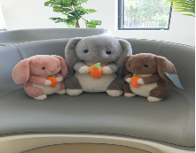 Dreamy plush toy Radish Rabbit No. 1, 35 cm cute plush pillow toy detail image 1