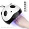 led可爱熊猫美甲灯新款智能感应36w光疗机小型usb便携指甲烘干机图