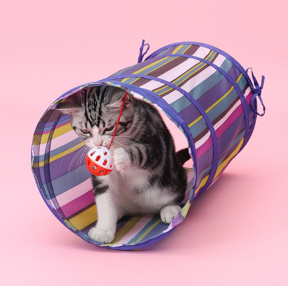 Foldable rain gauze breathable cat toy detail image 1