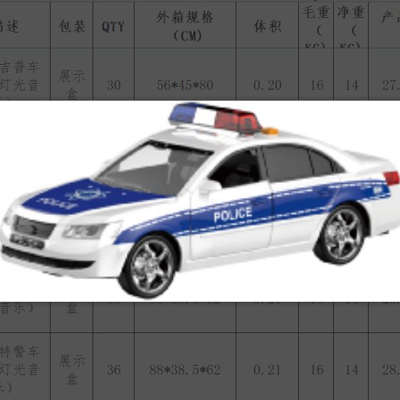 WY560A展示盒灯光音乐多功能惯性车飞机