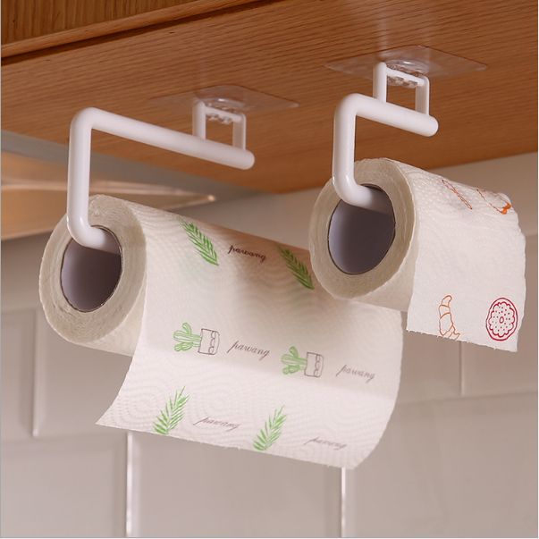 Perforation-free kitchen paper towel holder