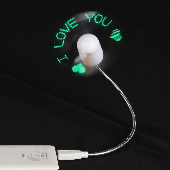 Snake type rotary folding circulation fan with printed LOGO