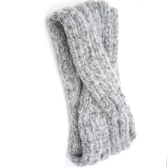 Knitted wool headband, headband, fashion hat 574