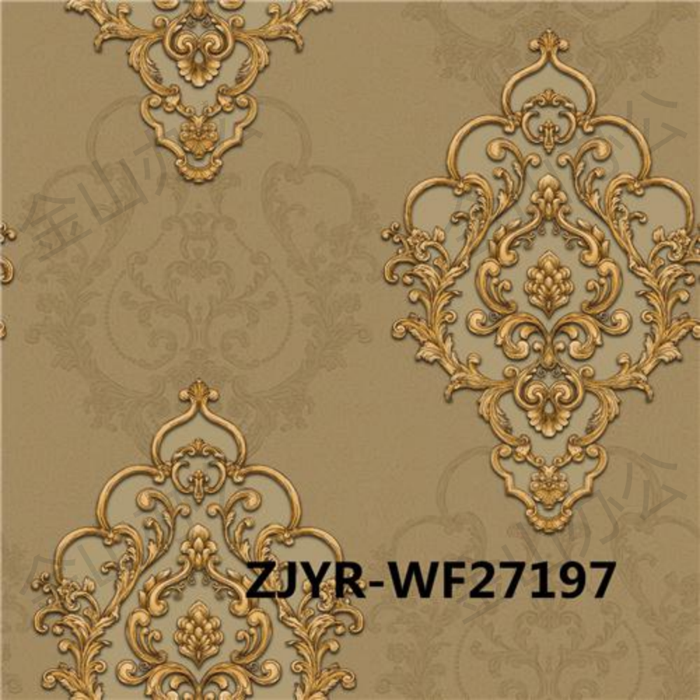 3 Three-dimensional European-style wallpaper self-adhesive waterproof and moisture-proof living room background wall paper, bedroom warm decoration, glue-free wallpaper detail image 3
