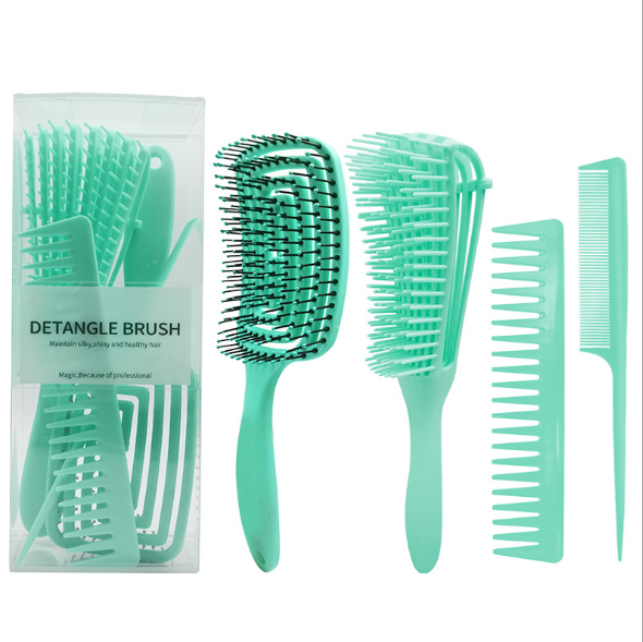 New 8-prong comb 4-piece set detail image 5