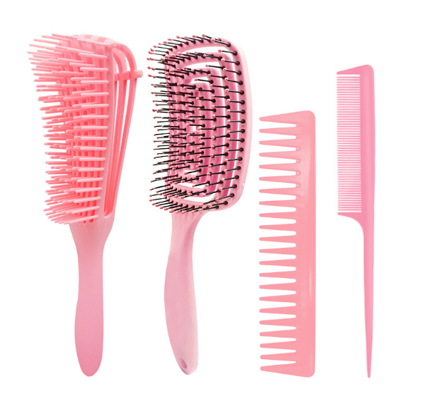 New 8-prong comb 4-piece set detail image 4
