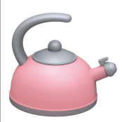 768-4密封彩盒装少女心欧式小款厨房套装 56cm声光出水双层餐台（麦粉色） （不包电 包电+0.5元）详情图2