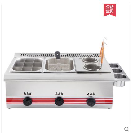 Commercial gas fryer Single cylinder double cylinder fryer Electric fryer Commercial Kanto cooking machine Electric fryer