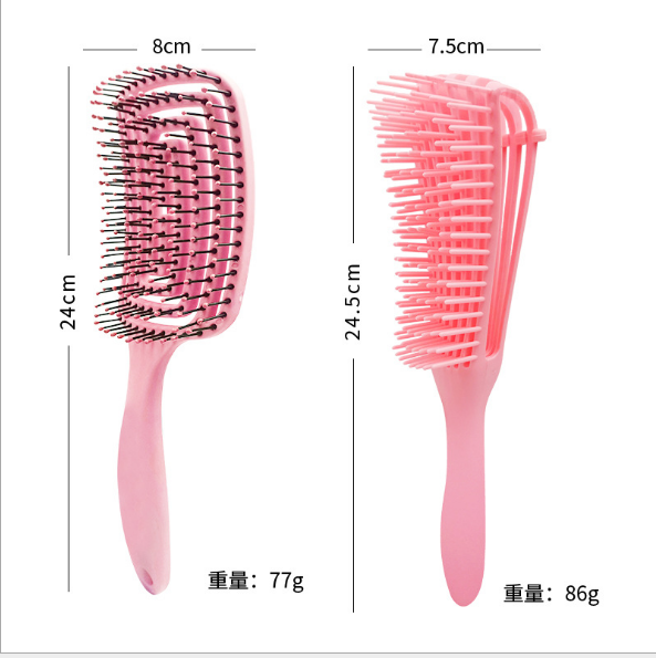 New 8-prong comb 4-piece set detail image 2