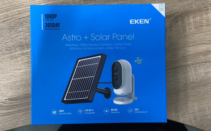 EKEN Astro太阳能摄像机监控摄像头室外无线微小型安防WIFI防水尘详情10
