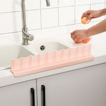 Creative kitchen splash damper for household sink
