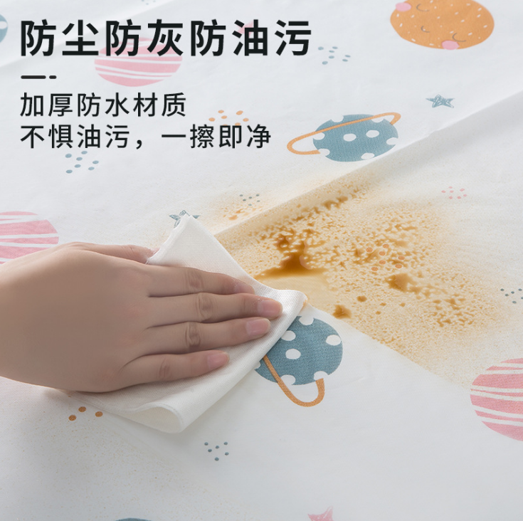 A fresh and clean microwave oven dust cover detail image 4