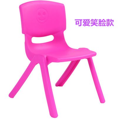 吕字家具-加厚板凳儿童椅子幼儿园靠背椅宝宝坐椅塑料小椅子防滑图