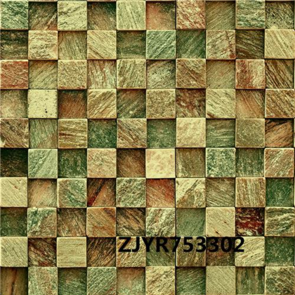 Modern and simple checkered geometric pattern grey TV background wallpaper, living room sofa waterproof wallpaper detail image 6