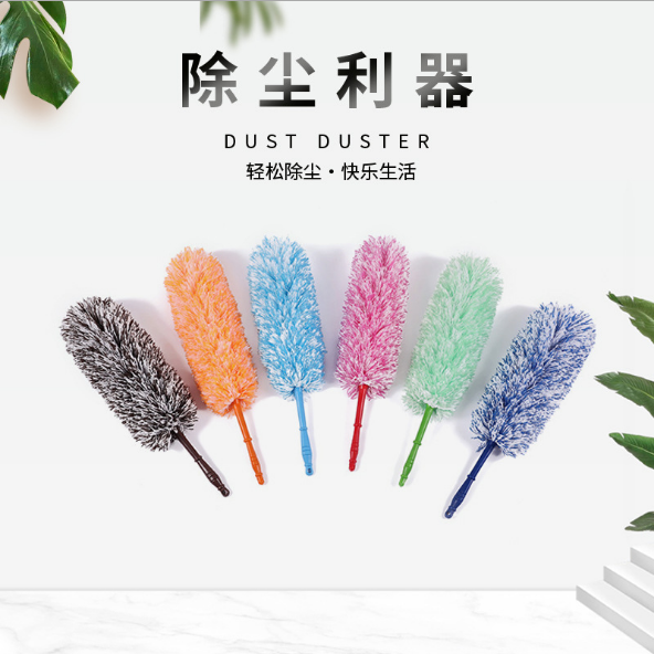 Household wonder chicken feather duster for dust removal detail image 1