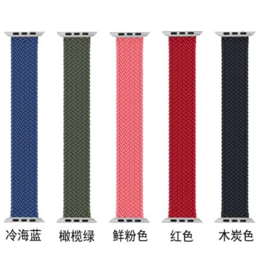 Nylon elastic single-loop strap for Apple Smart Sports watch