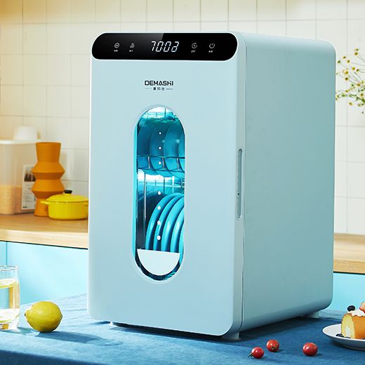 Demas disinfection cabinet, household small mini kitchen desktop, baby bottle, bowl, chopsticks, tableware, cabinet machine, ultraviolet