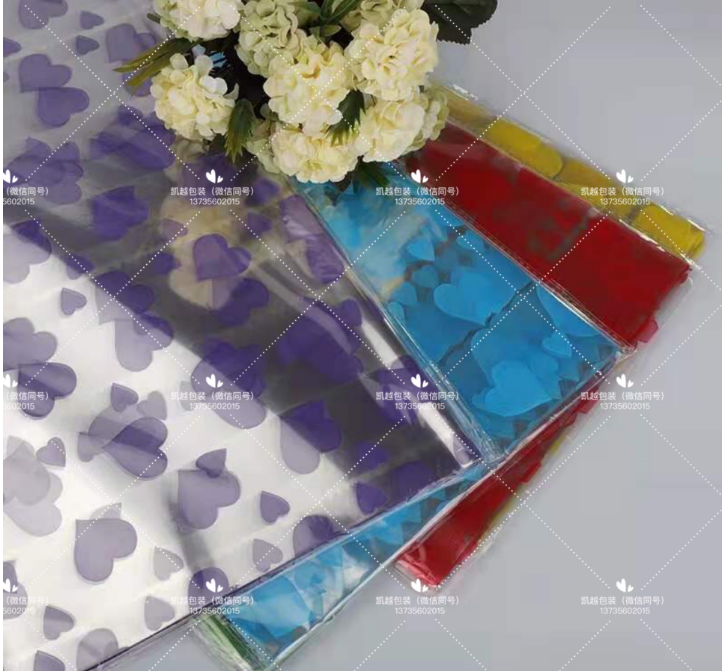 透明塑料包装纸苹果透明纸礼品包装纸详情图3