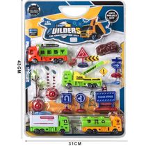 125C blister board with a lot of fun and cute comeback car set