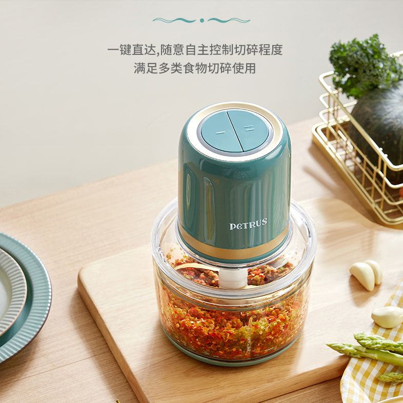 浙里 柏翠PE1310小型绞肉机家用全自动多功能电动绞馅机搅拌料理辅食机细节图