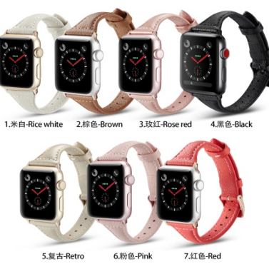 Small waist watch with stylish women's leather strap fashion