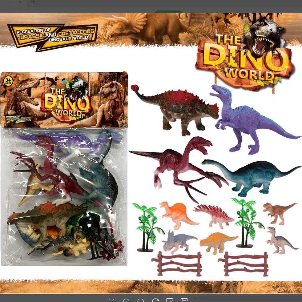 026-43B card head bag with fun imitation real color small dinosaur