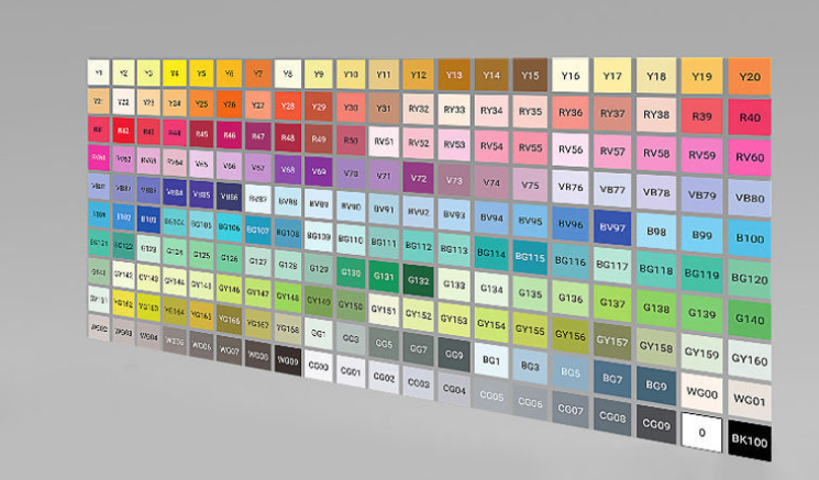 彩笔套装48色马克笔详情图2