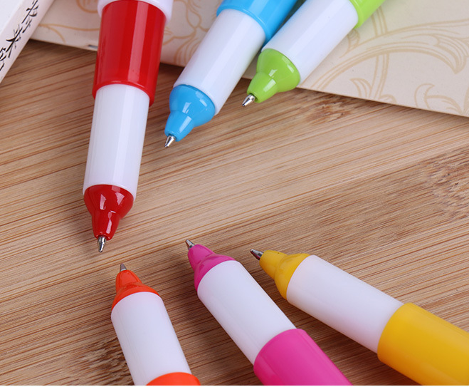 胶囊伸缩笔 塑料广告圆珠笔详情图2