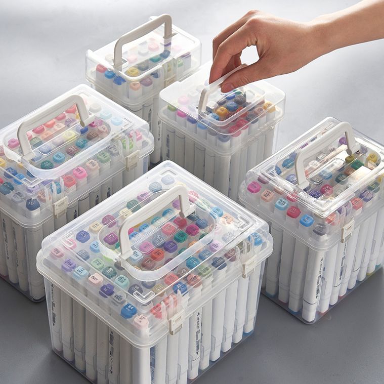 彩笔套装48色马克笔