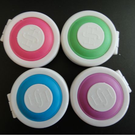 Disposable hair dye powder, colored hair dye