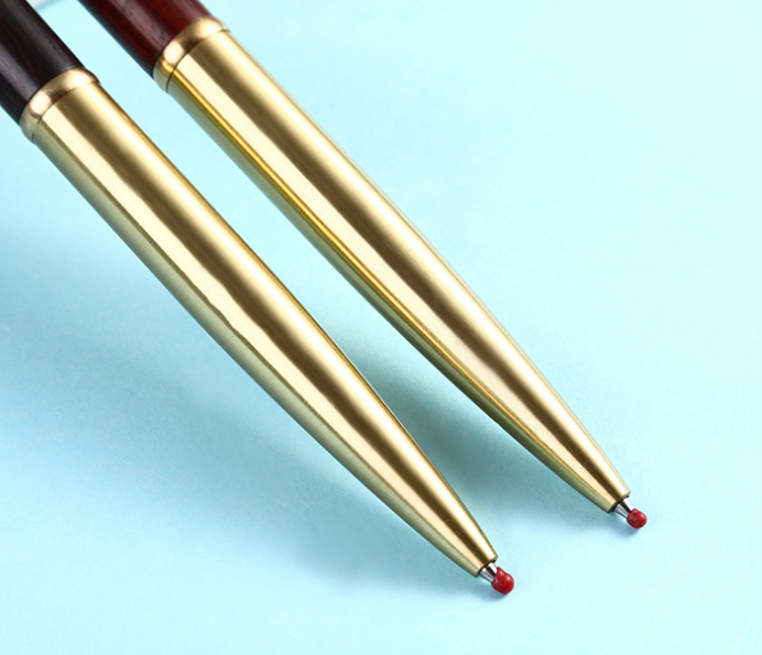 金属黄铜木头笔详情图4