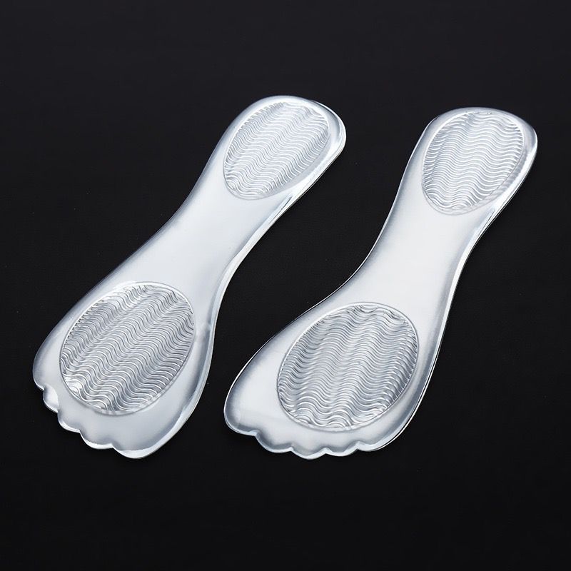 Wholesale free shipping insoles, transparent rubber insoles, sandals, self-adhesive insoles, summer high heels, anti-slip stickers, 70% pads, women's soft soles, comfortable transparent insoles details Picture