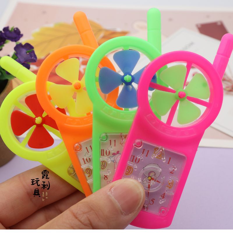 Mobile phone maze, windmill, children's plastic educational toys, gifts, Gashapon party toys Specification image