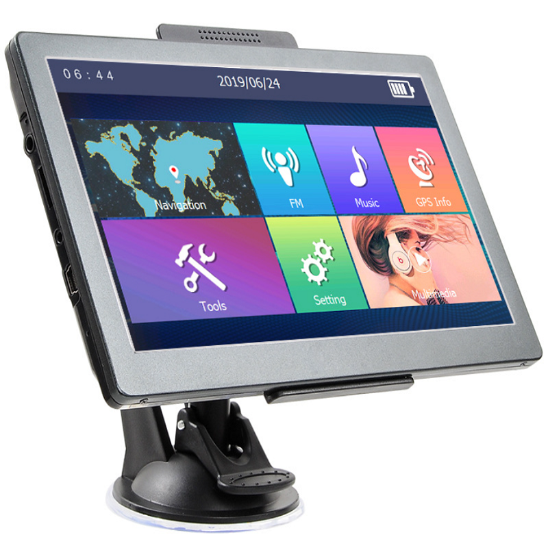 车载7寸GPS导航仪256M/8G可选AVIN蓝牙倒车影像语音播报3D导航FM详情1