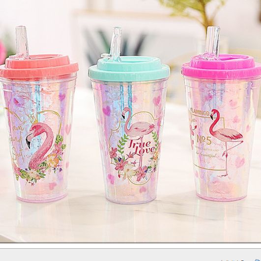 Summer double ice cool cup