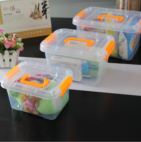 Plastic suitcase detail image 5