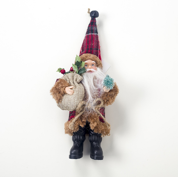 Mini Santa Claus dolls detail image 4