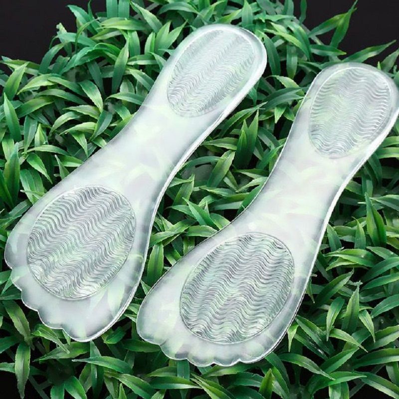 Wholesale free shipping insoles, transparent rubber insoles, sandals, self-adhesive insoles, summer high heels, anti-slip stickers, 70% pads, women's soft soles, comfortable transparent insoles Specification drawing