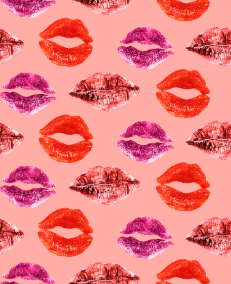 290 Twill Composite Red Lip Series digital printing, large stock, high, medium and low grade leather fabric factory direct sales, hot-selling new style detail image 5