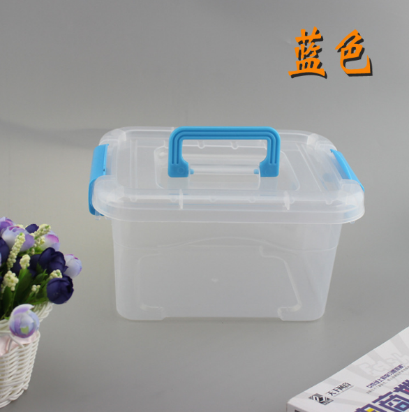 Plastic suitcase detail image 1