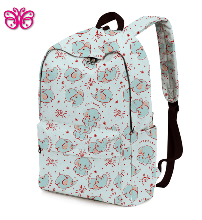 银丝布复合 数码印花  大象系列 一米起印详情图2