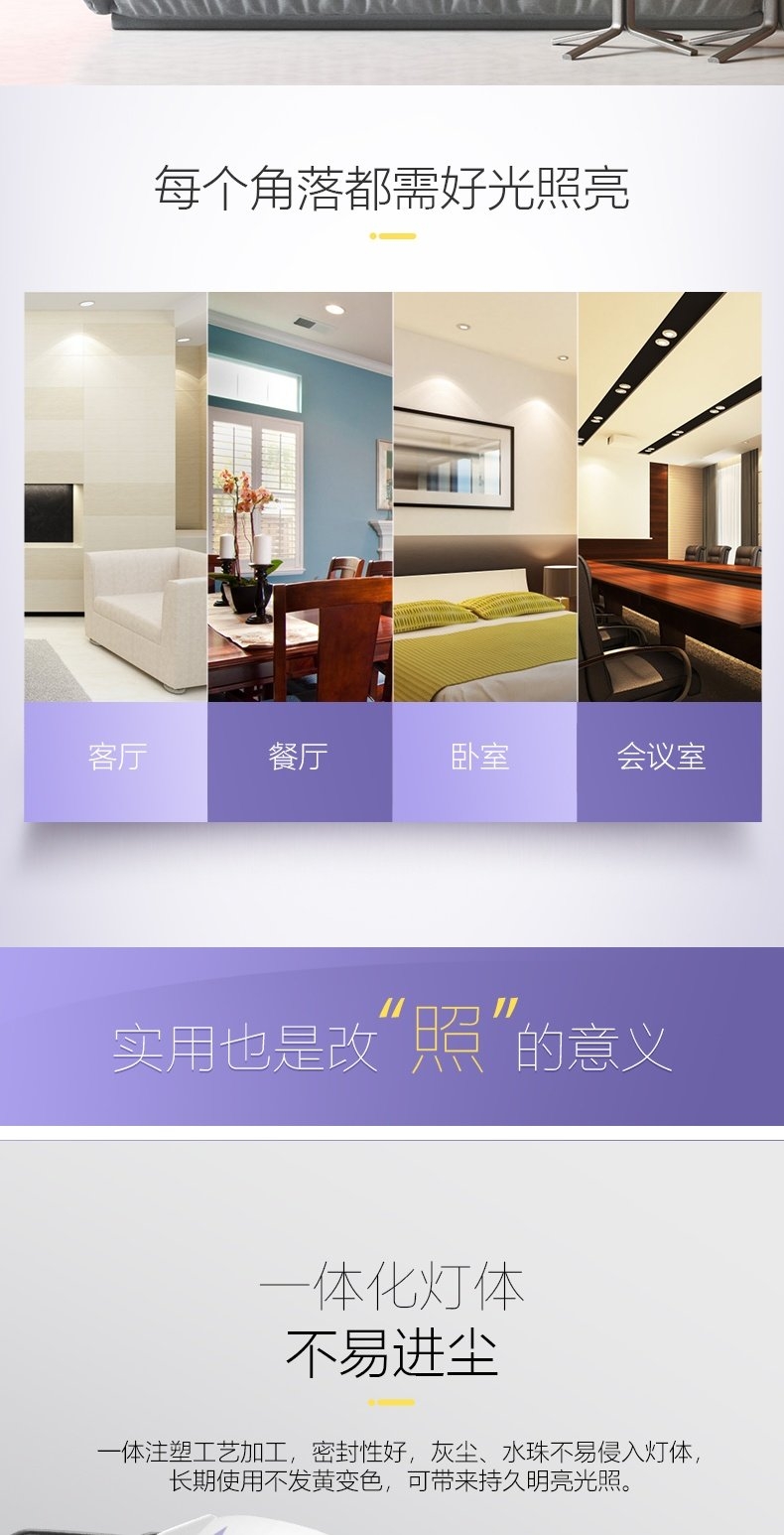 Bull downlights, 4Wled hole lights, ceiling lights, recessed home living room hole lights, bucket lights, corridor light tubes pic 8