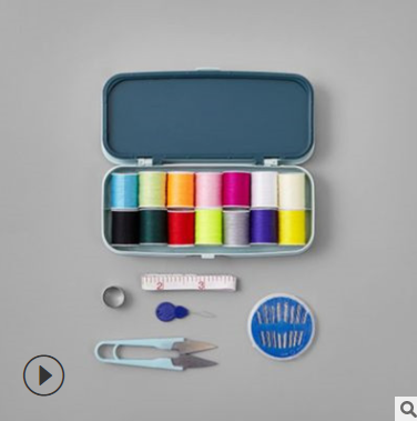 Multi-functional sewing kit, hand sewing needle and thread storage box, sewing needle and thread box detail image 2