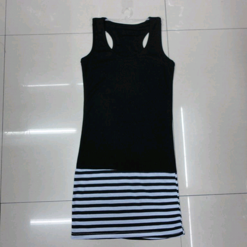 Long Cotton Vest For Lady