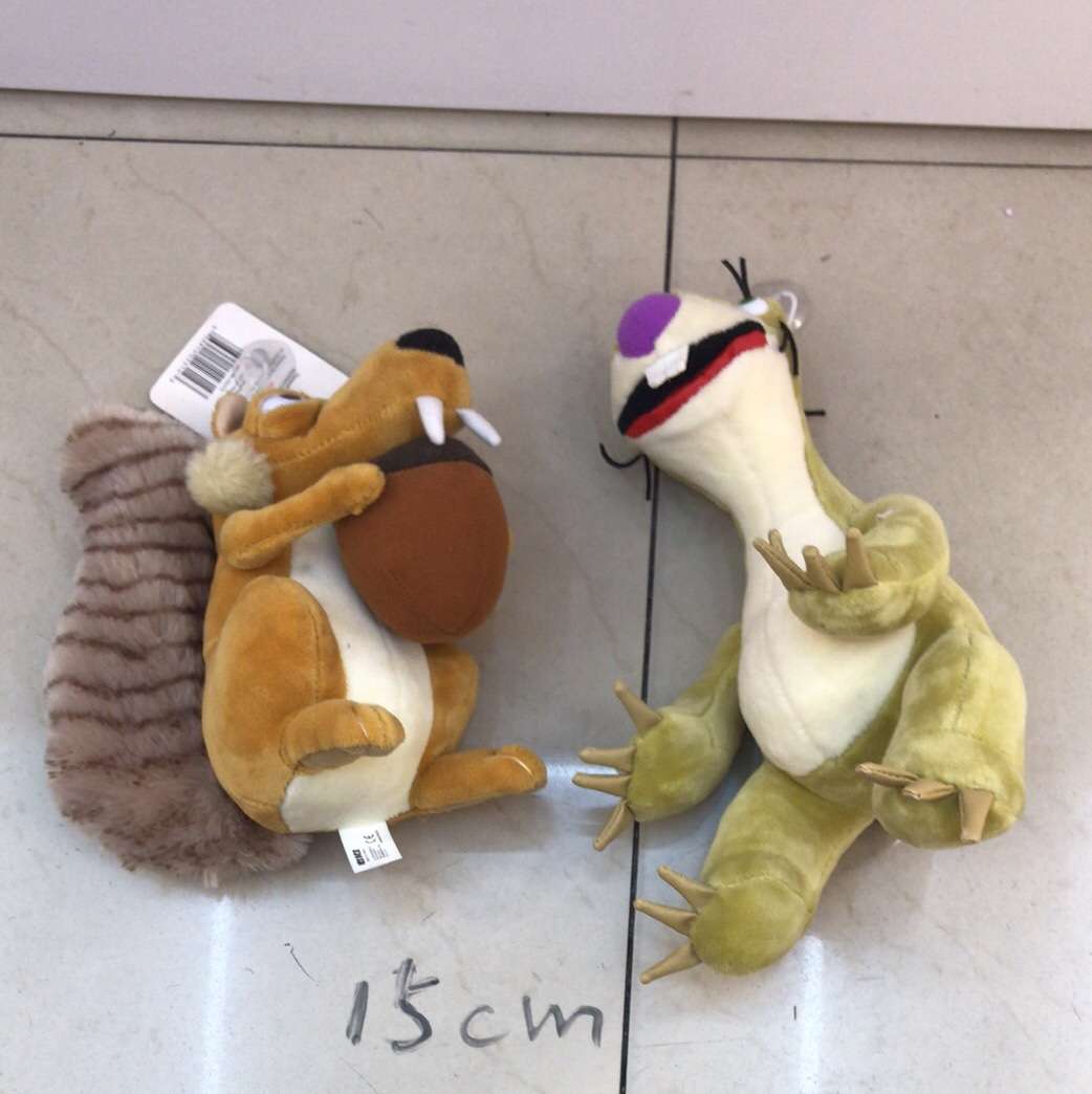 Dreamy plush toy premium figurines, Ice River No. 1 Male Squirrel and sloth Auspicious dolls, factory direct sales Application Scenario