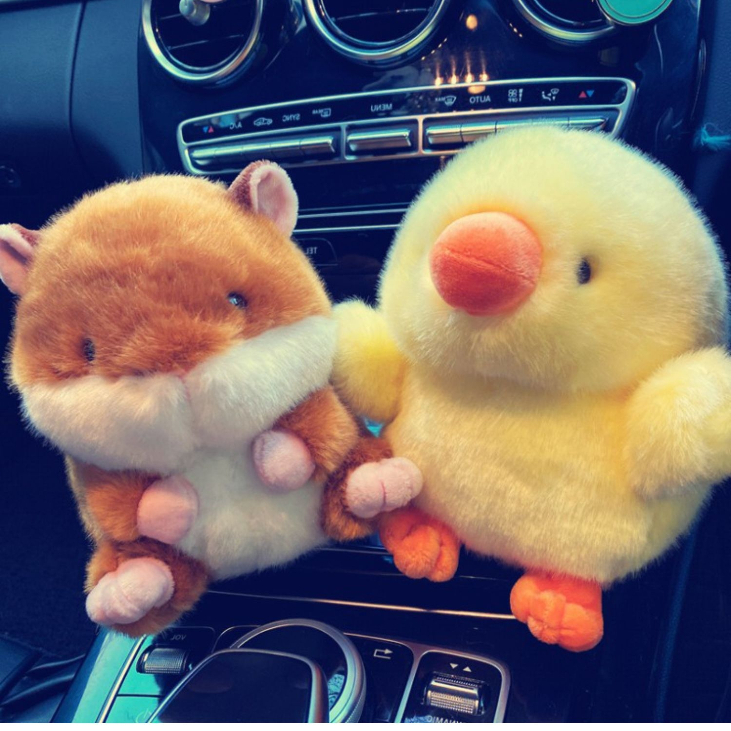 呆萌竹炭包汽车用活性炭碳包新车除甲醛异味车内除味车载用品摆件鸡