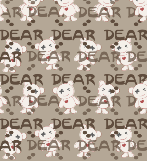 290 Twill composite digital printed letter Series, large stock, high, medium and low grade leather fabric factory direct sales, hot-selling new style detail image 1