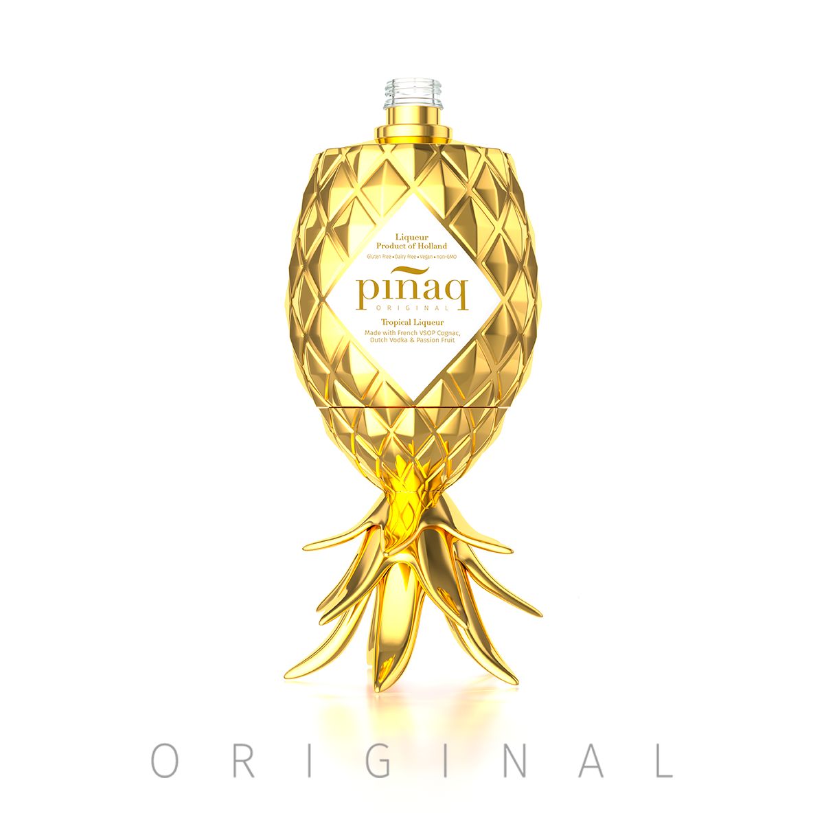 Piñaq Original Tropical Liqueur 17º 100cl菠萝可乐达鸡尾酒图