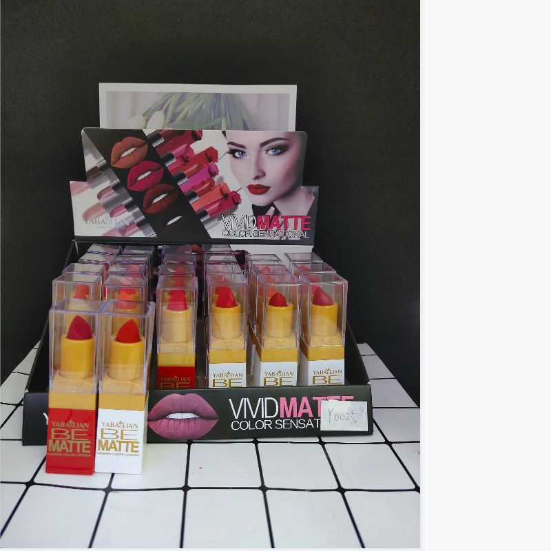 Y0025 matte lipstick easy to stain waterproof matte natural nude makeup light through